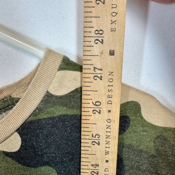 Guess Camouflage T-Shirt Short Sleeve Casual Top Military Print‎ Sz Large - Picture 4 of 7